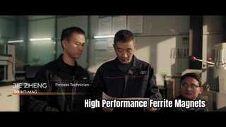 Aimants permanents en ferrite haute performance pour moteurs