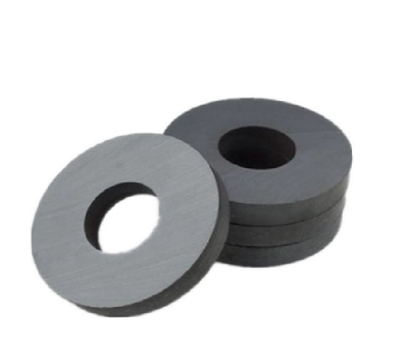 Anneau magnétique adapté aux besoins du client de ferrite de Louderspeaker d'anti corrosion d'OEM Ring Ferrite Magnets Y35