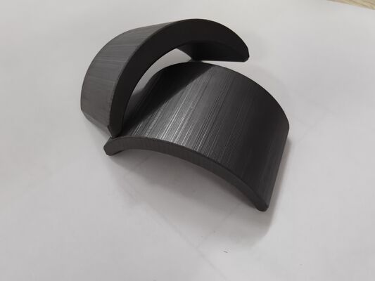 Aimant de segment en ferrite fritté Y30BH, diamètre extérieur de 60mm, pour Rotor de moteur BLDC, OEM personnalisé