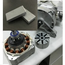 Grand aimant en céramique de cohérence de ferrite de taille multi en céramique élevée d'aimant